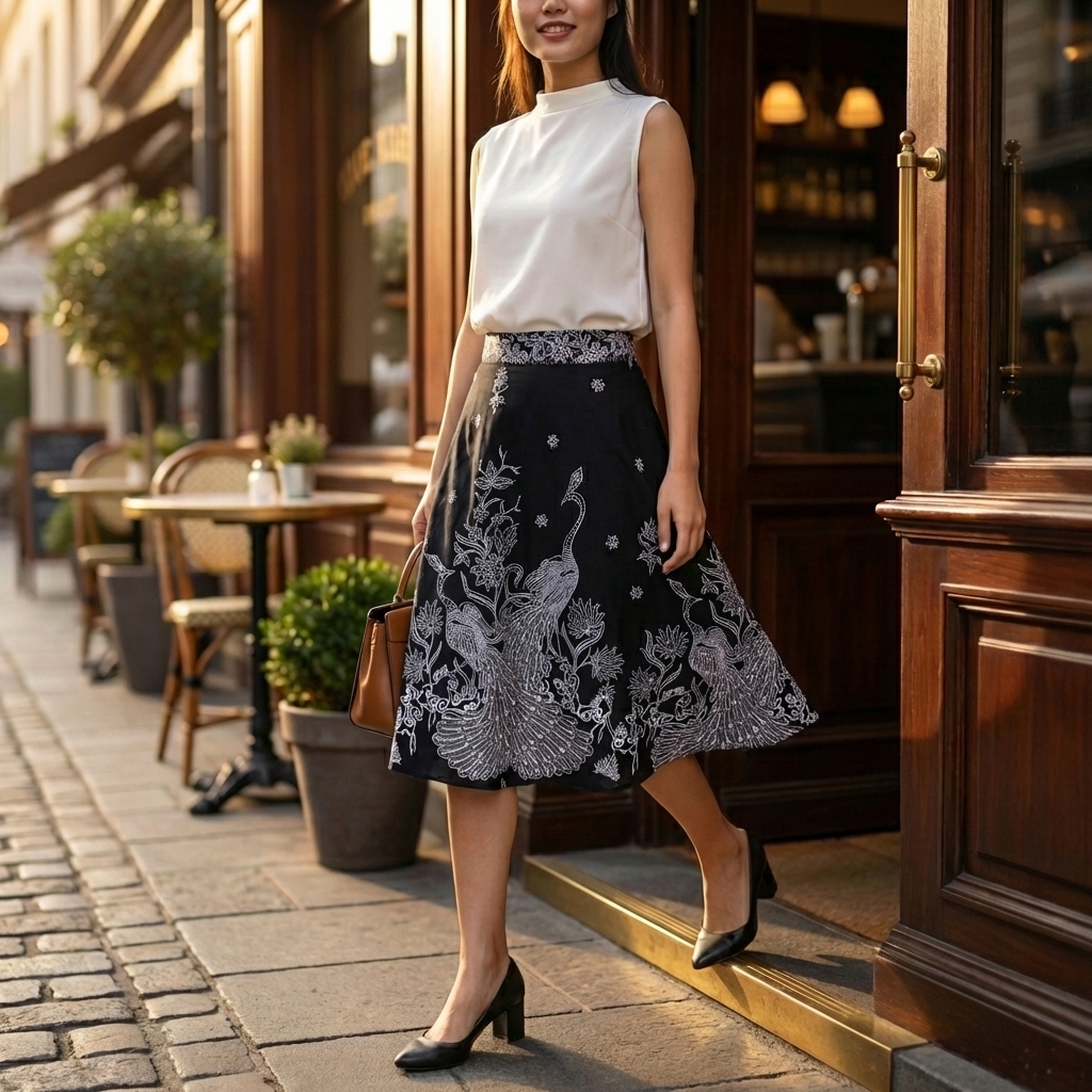 Modern Batik Skirt