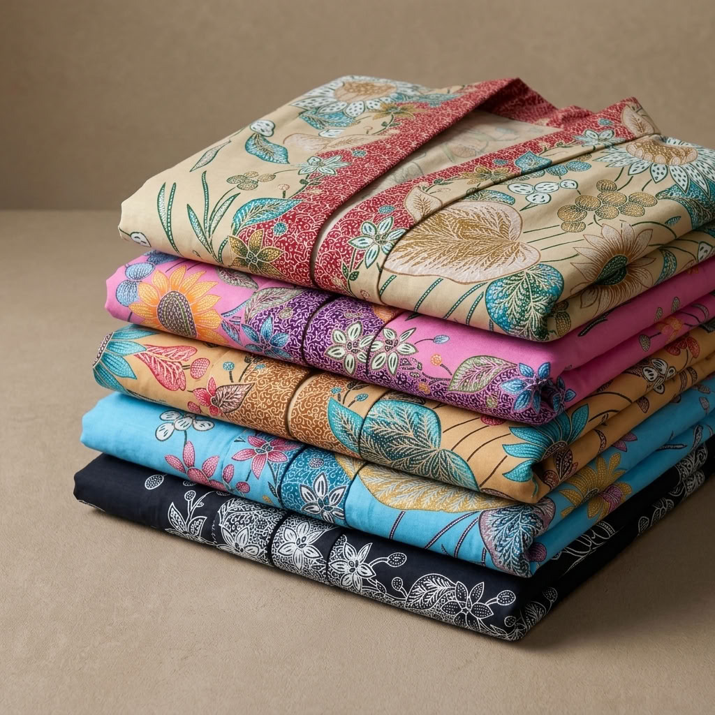 Colourful batik cloth Colourful batik cloth