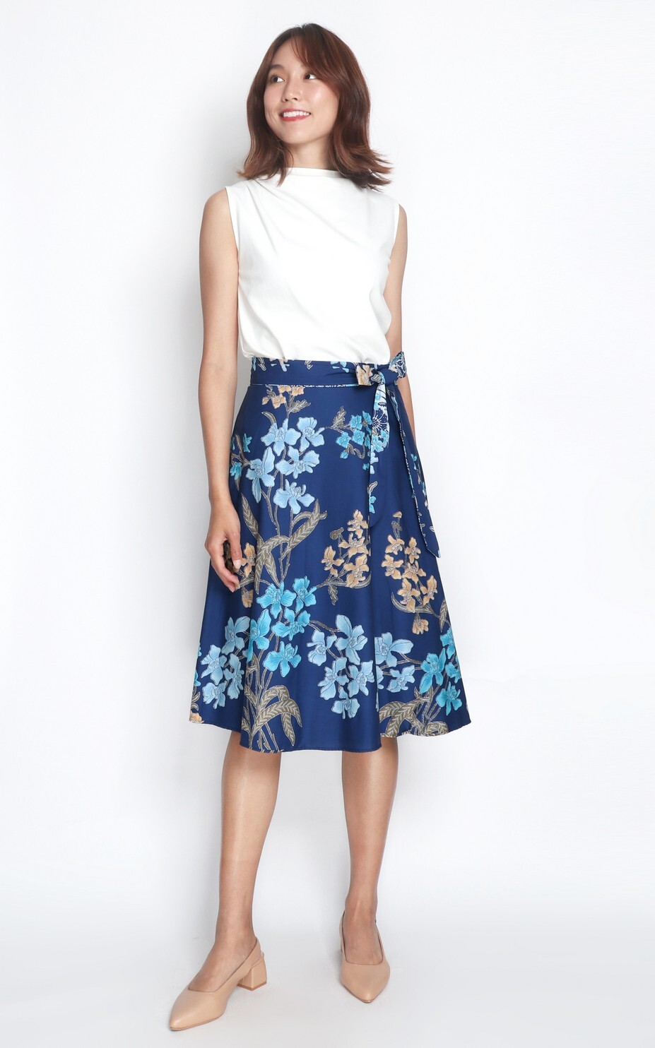 Batik Wrap Skirt