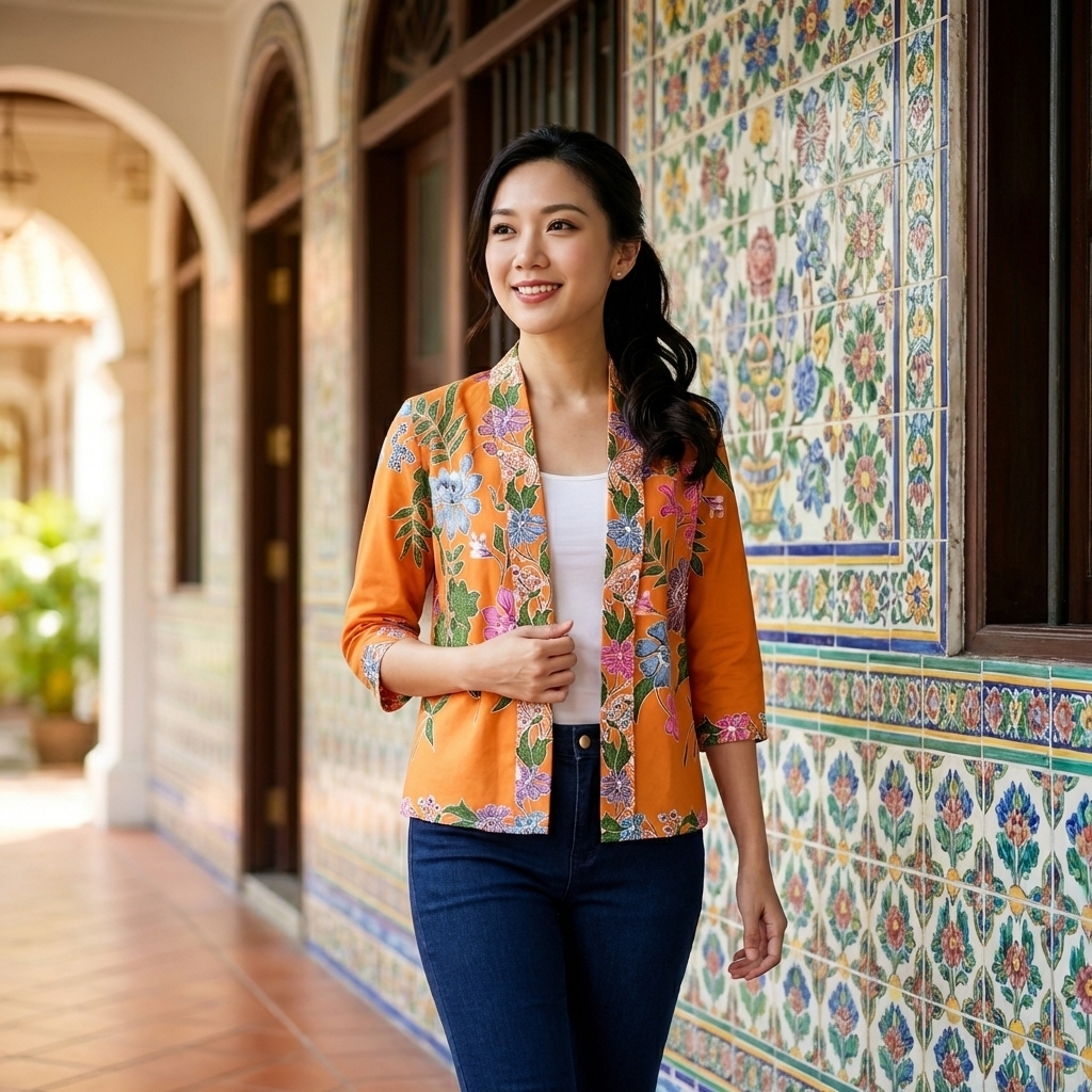 Modern Batik Jacket