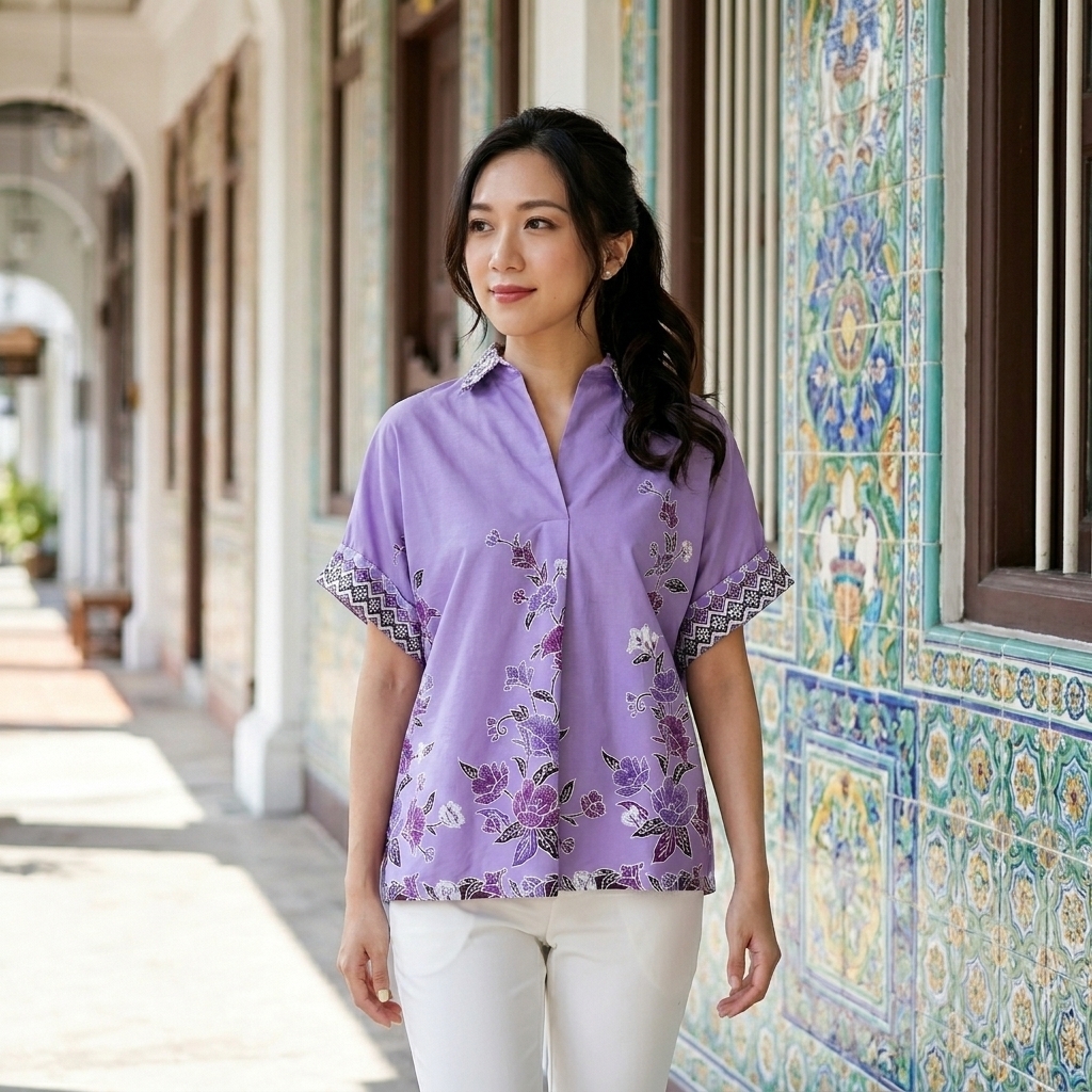 Modern Batik Top
