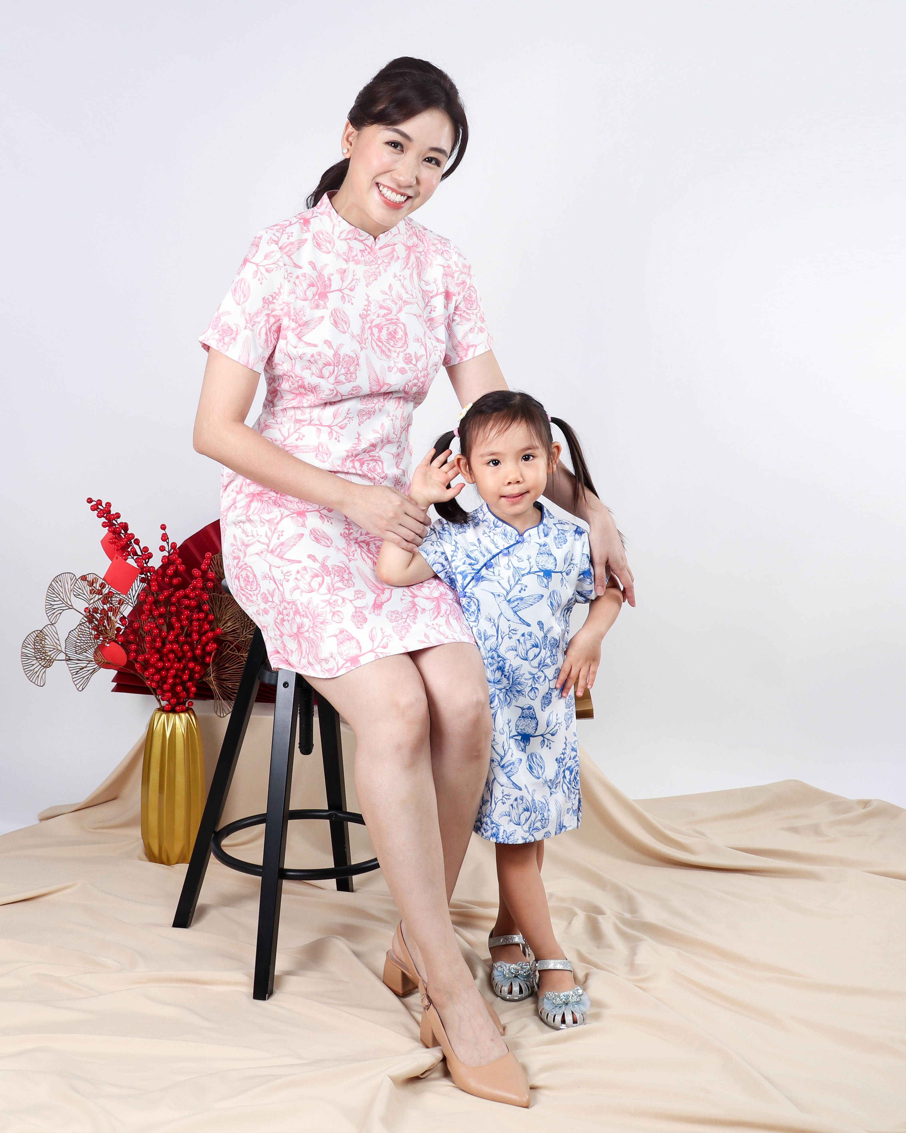 Lunar Porcelain Cheongsam