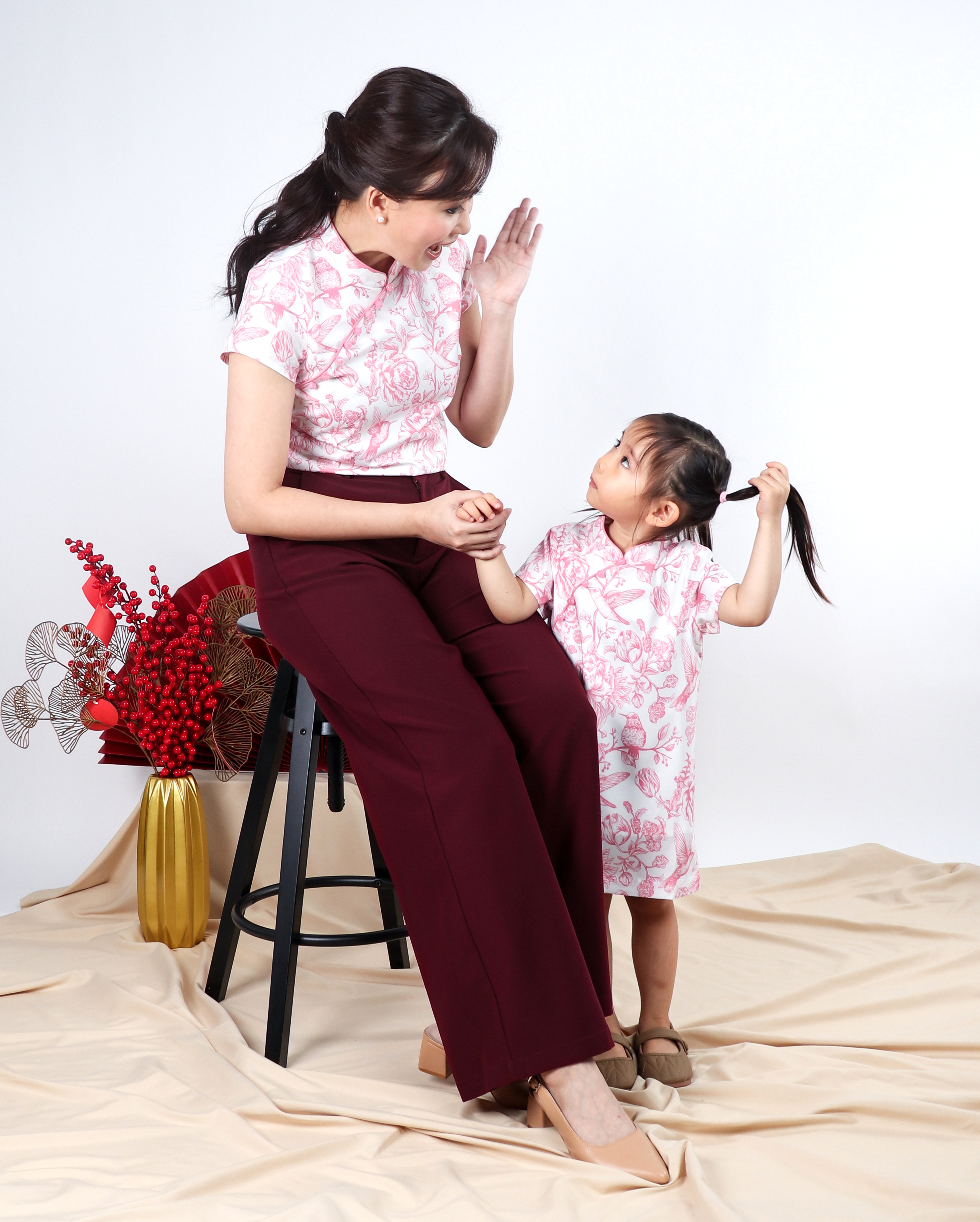 Lunar Porcelain Cheongsam